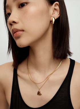 MonicaVinader虎眼石吊坠项链