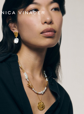 MonicaVinader女神硬币吊坠
