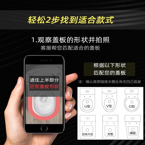 东鹏马桶盖家用通用OXO老式正圆大O型座便盖坐厕盖38/39/40/42宽 - 图1