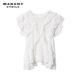 MARANT ETOILE2026 ພາກຮຽນ spring ແລະ summer ແບບໃຫມ່ Nalou ruffled ເທິງຝ້າຍ