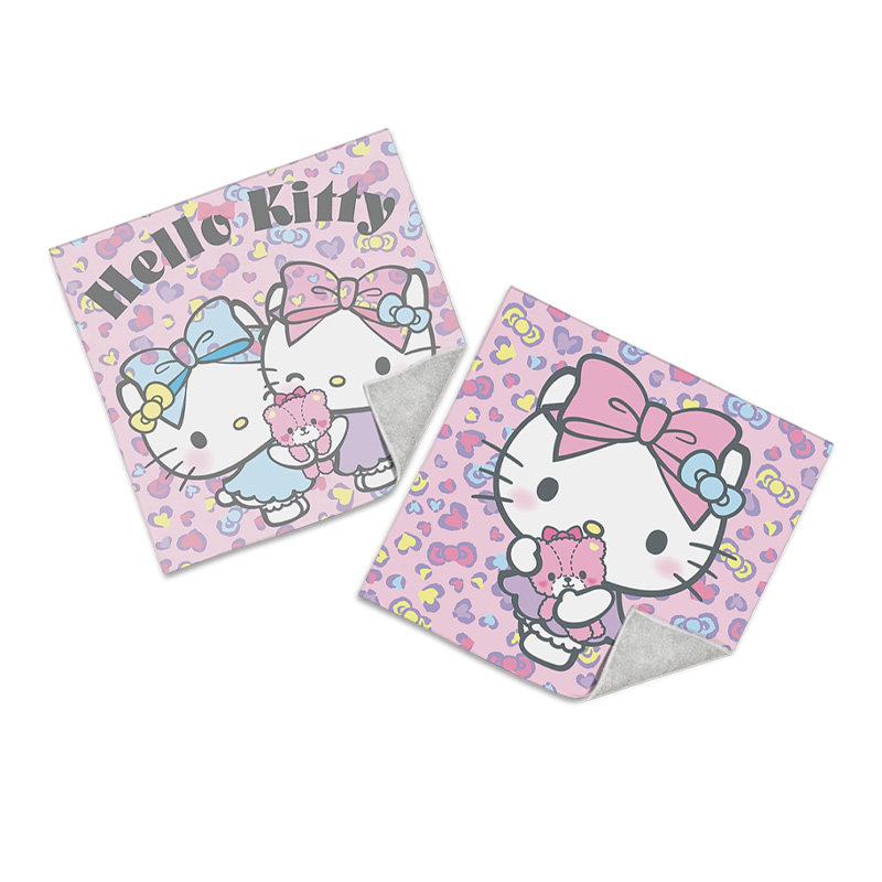 三丽鸥HelloKitty猫豹纹数码相机包数码收纳整理包自粘魔术百贴布,淘宝优惠券,粉丝福利购,淘宝优惠卷