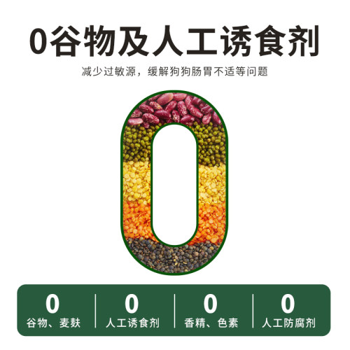 翡冷翠冻干狗粮成犬幼犬奶糕鲜肉无谷比熊去祛泪痕小型犬全价主粮 - 图2