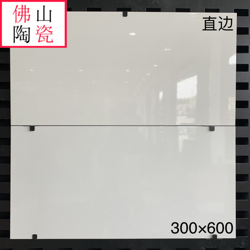 灰色瓷砖厨房卫生间墙砖300x600阳台哑光防滑浴室地砖水泥仿古砖-图1