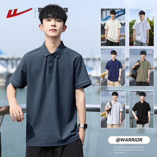 Camiseta polo holgada de moda de verano de manga corta para hombre