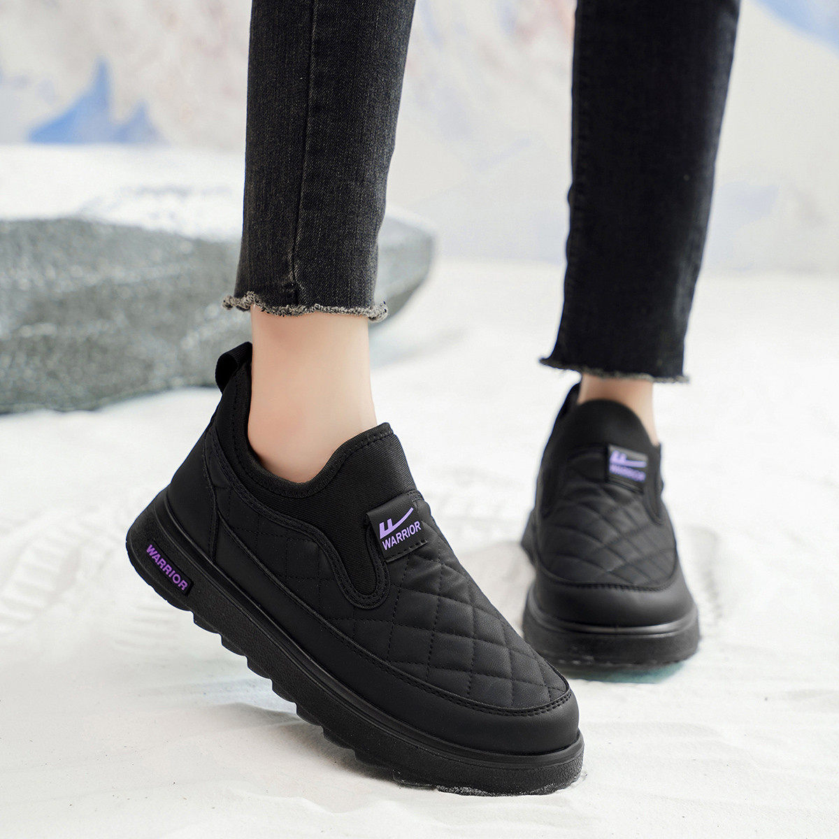 回力女鞋保暖棉鞋冬季新款软底加绒加厚休闲鞋舒适妈妈鞋女鞋,淘宝优惠券,粉丝福利购,淘宝优惠卷