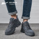 Hot selling 50,000+ cotton shoes men's winter plush Martin boots