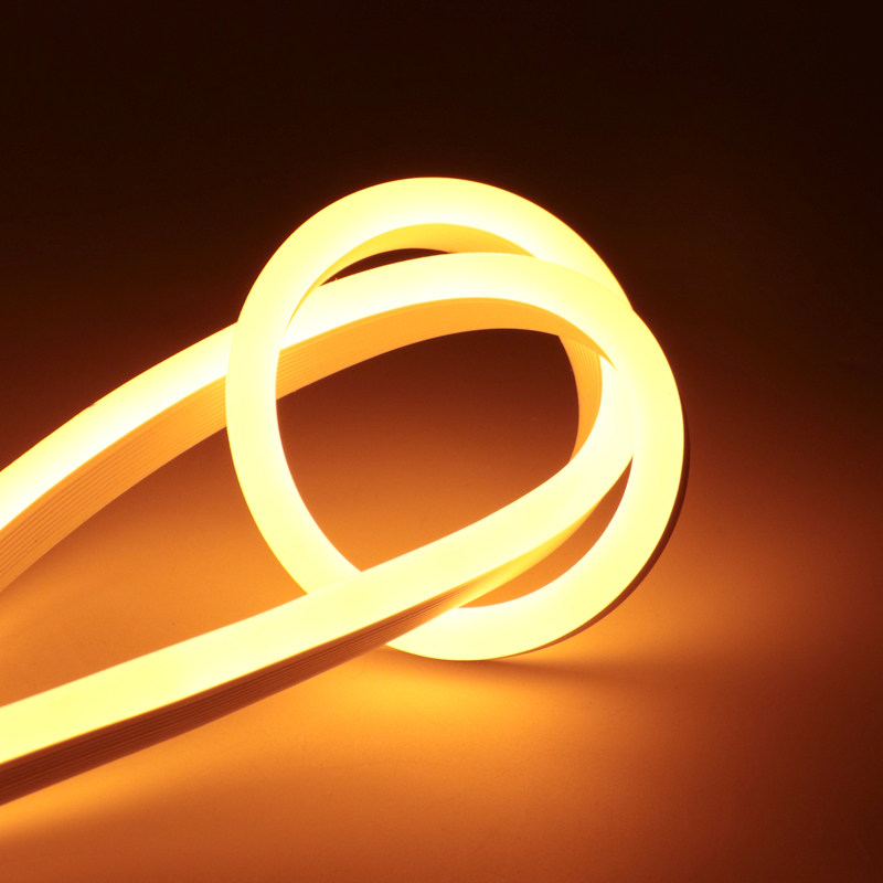 橙色LED柔性灯带220V吧台酒吧KTV招牌户外暖光橙光桔色橘黄色灯条,淘宝优惠券,粉丝福利购,淘宝优惠卷