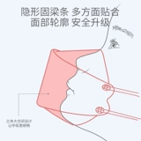 Трехмерная детская медицинская маска, наушники для раннего возраста, 3D, 6 мес., 3 лет