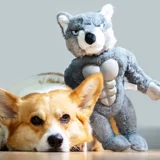 Gigwi-это плюшевый плюшевый плюш для собак, звучащий и измельчение зубов, кусающих