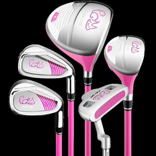 Children golf clubs Suit Girls Golf Club Sets Children Suit Men And Women Children with Kits Delivery Rod caps