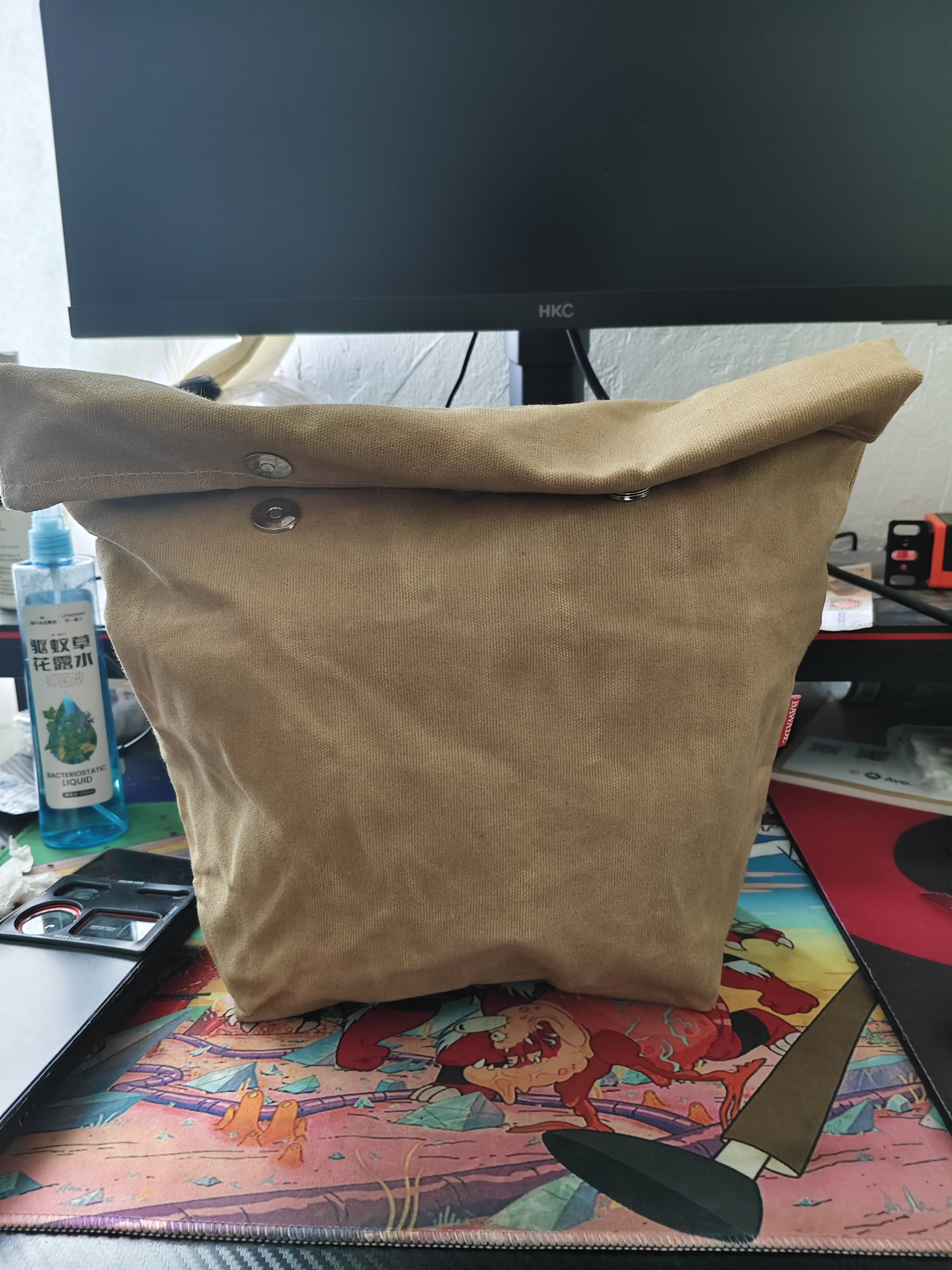 清仓美国产老美式复古铝箔冰袋便当保温袋户外加厚油蜡帆布午餐包,淘宝优惠券,粉丝福利购,淘宝优惠卷