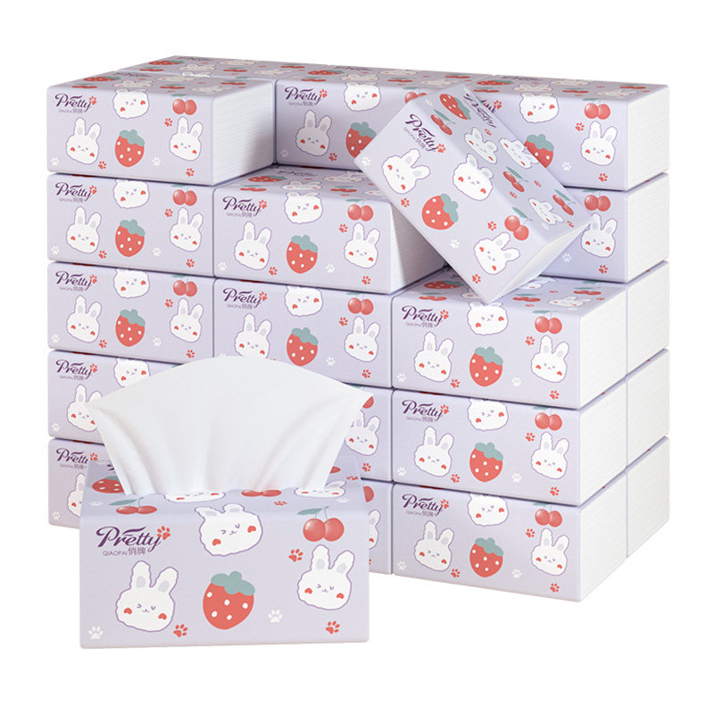 天微40包小包便携装家用整箱卫生纸 天微抽纸