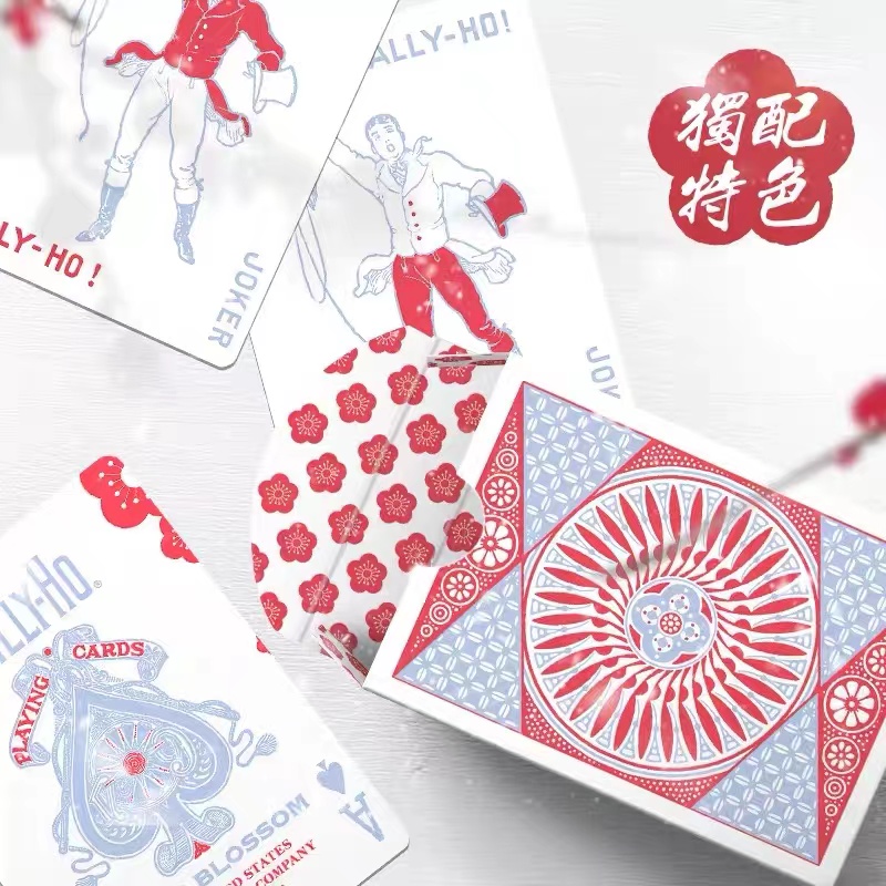 Tally Ho花切练习牌魔术道具表演纸牌美国进口 - 图0