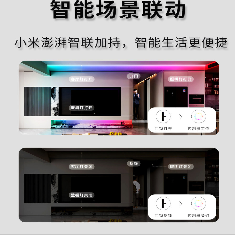 5V-24V智能WiFi+已接入米家单色七彩RGBCW幻彩灯带音乐律动控制器,淘宝优惠券,粉丝福利购,淘宝优惠卷