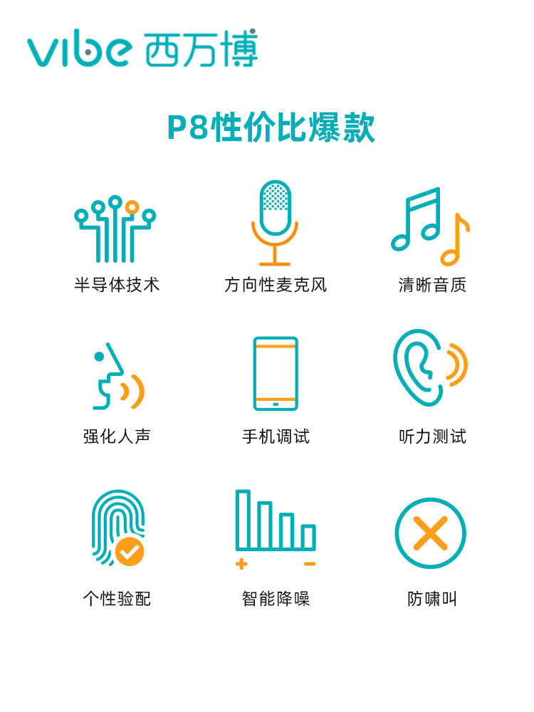 西万博老人正品西门子耳背式助听器 西万博助听器