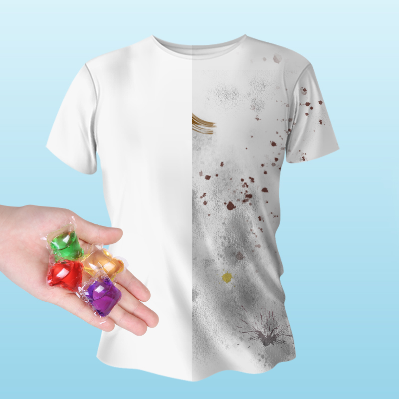 网红洗衣凝珠香水型持久香味护理留 萨夫百德雄川常规洗衣液