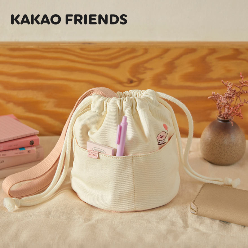 KAKAO FRIENDS 帆布水桶包1个 - 图1