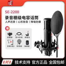 US sE 2200 Recording studio microphone choreography remix live human voice recording of big Zhenfilm microphone package