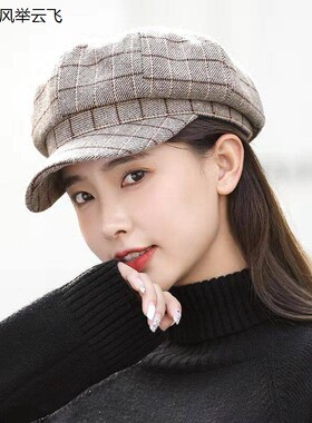 帽子女韩版春秋冬款女时