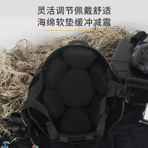 战术兵暗区突围MICH战术头盔骑士面具wargame下场cs吃鸡防护装备 - 图2