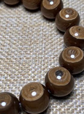 猛犸象牙虎眼冰咖手串男女款测试推荐