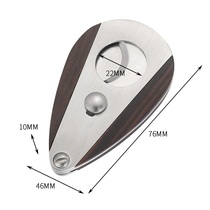 Sector Stainless Steel Cigar Knife Handle Type Cigar Cut Portable Cigar Knife Cuba Tool