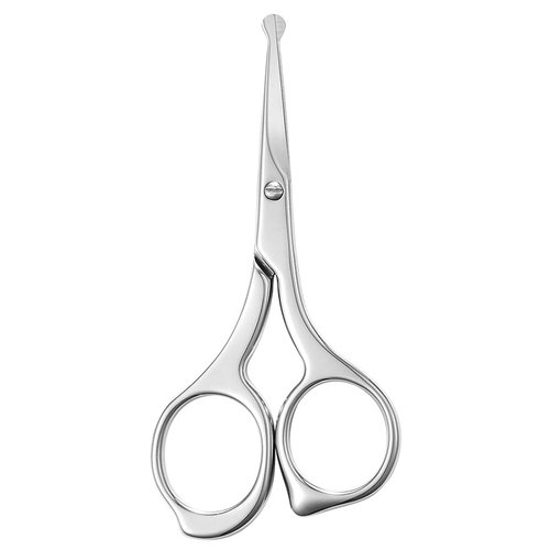 修眉专用眉毛剪刀鼻毛修剪器圆头小剪子化妆美妆不锈钢鼻毛剪刀 - 图3