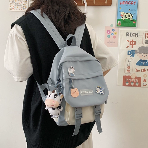 Вместительный и большой рюкзак, сумка через плечо для выхода на улицу, маленькая летняя небольшая сумка, подходит для студента, коллекция 2021