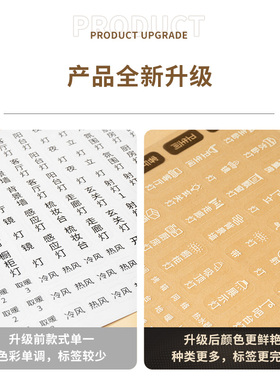 家用开关贴标签开关标识贴标识贴