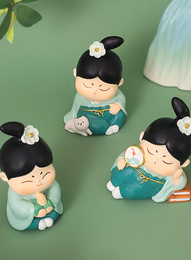 新中式唐仕女创意小摆件