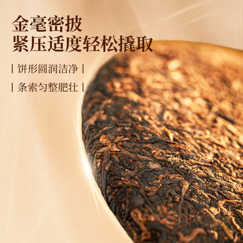 【新品上市】澜沧古茶26年0085景迈普洱茶熟茶熟普云南茶叶357g - 图2