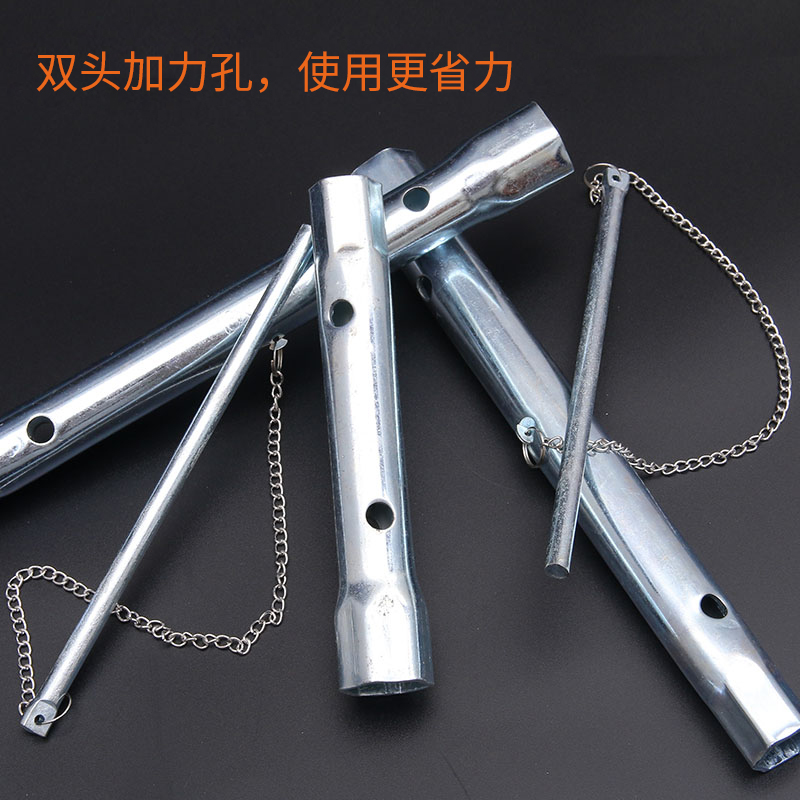 两用型火花塞套筒扳手汽车管加长双头通用16/21MM内六角维修工具-图3