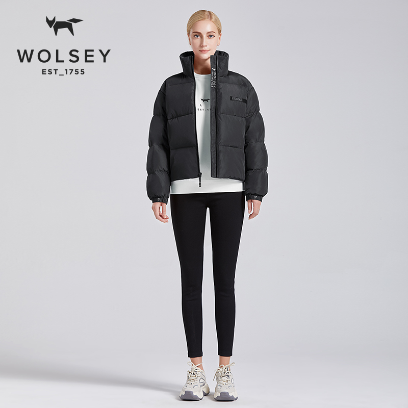 【反季清仓】羽绒服女短款鹅绒服面包服