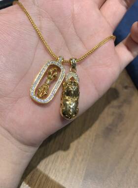 西太后Vintage中古风金刚杵叠戴