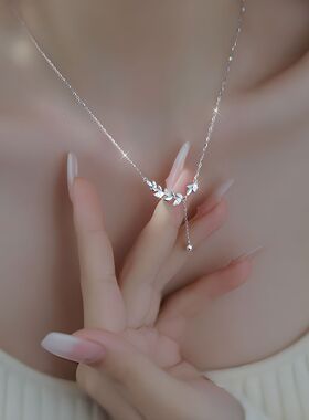 耳边风设计流苏麦穗锁骨链｜女生