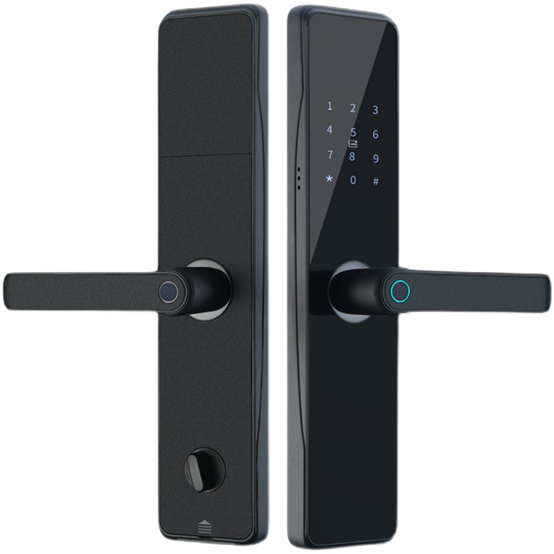 小米指纹锁家用防盗门入户门密码锁智能锁磁卡锁木门室内电子门锁