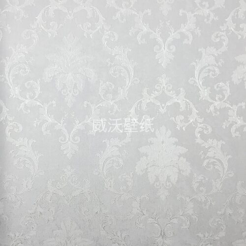 CEZANNE 新中水墨田园花卉提花无缝墙布PT25-041-042-043-044-045 - 图0
