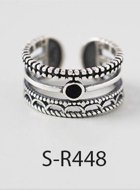 2023 New Vintage Handmade 925 Sterling Silver Rings For Men