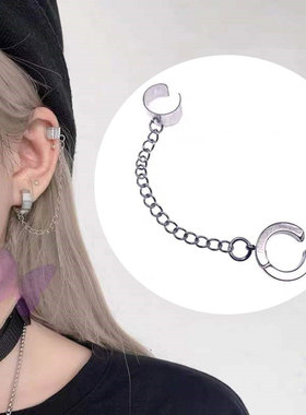 New Arrival Punk Fake Piercing Cartilage Clip On Earrings E