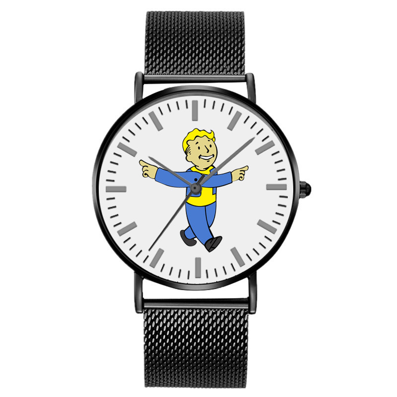 辐射4Fallout 4游戏周边手表111 避难所钢带男士欧美腕表情侣男表,淘宝优惠券,粉丝福利购,淘宝优惠卷