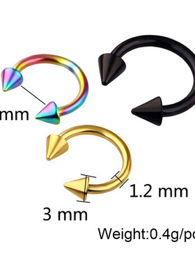Titanium Ear Piercing Nose Rings Helix Piercings Labret