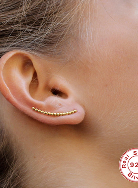 2023 Trend Gift 100% Sterling Silver Stud Earring For Women