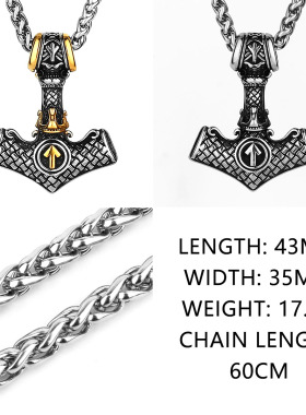 Original Stainless Steel Thor Hammer Multiple Styles