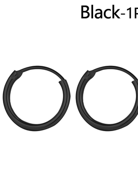 Small Hoop Earrings Circle Round Huggies for Women Men Punk
