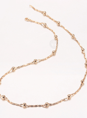 Elegant Beaded Satellite Necklaces For Women Girls 585 Rose