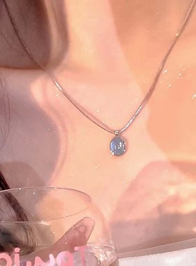 Fashion Silver Color Snake Bone Water Drop Necklaces for