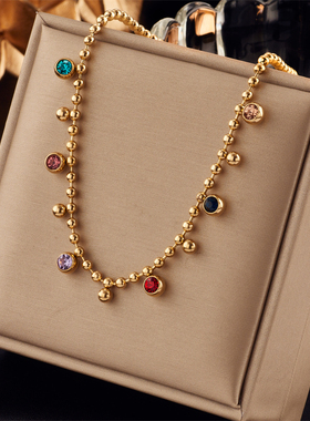 2023 316L Stainless Steel Gold Color Pearl Green Stone Snake