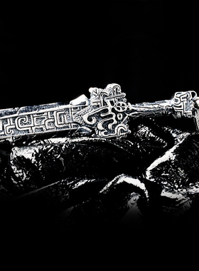 [316L Stainless Steel] Fashion Broken Sword Personality