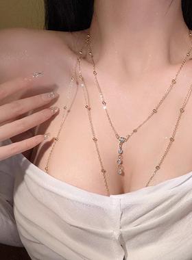 Summer Sexy Chest Chain Bra Bikini Metal Body Chain Jewelry