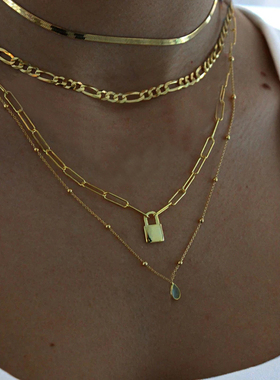 Bohemian Multilayer Handmade Black Beads Chain for Woman